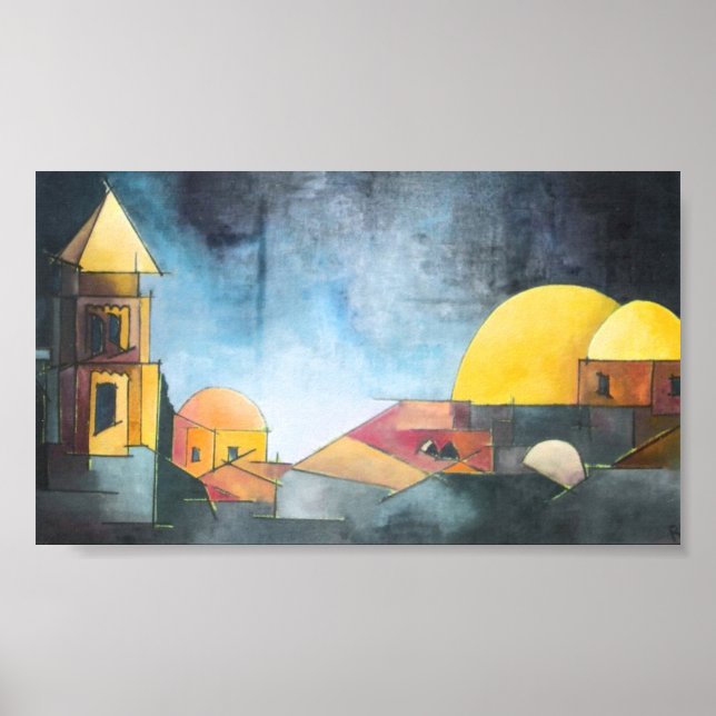 Póster Ciudad santa (Frente)