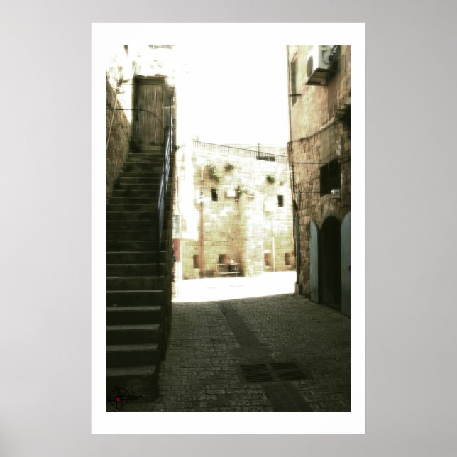 Póster Ciudad vieja, Akko (Frente)