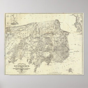 Póster Ciudad y condado de San Francisco