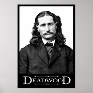 PÓSTER CIUDADANO DE MADERA - WILD BILL HICKOK
