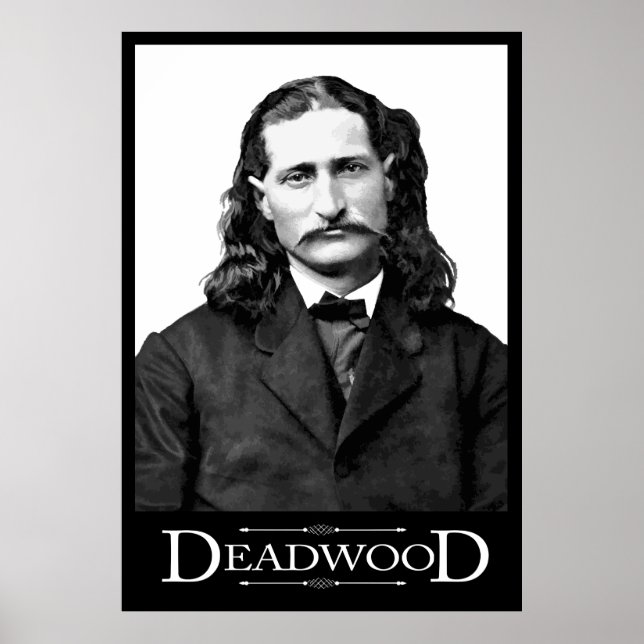 PÓSTER CIUDADANO DE MADERA - WILD BILL HICKOK (Frente)