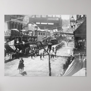 Póster Ciudadanos de Deadwood celebran la finalización de