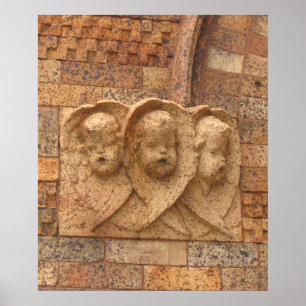 Póster Ciudadanos de Piedra tres infantes de granito