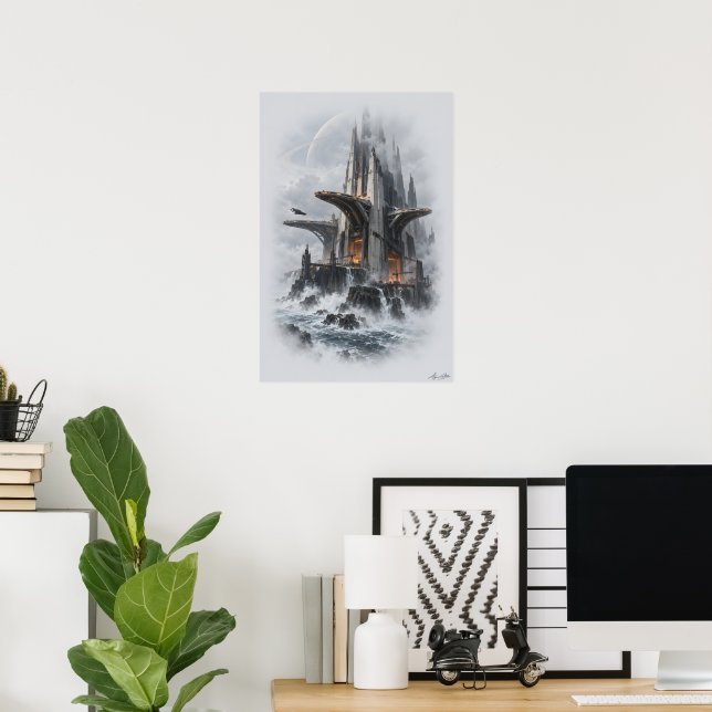 Póster Ciudadela de Marea (Oficina en casa)