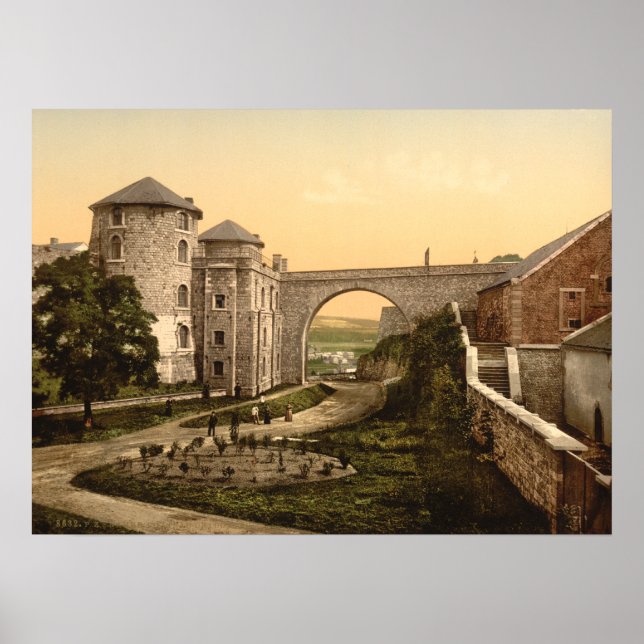 Póster Ciudadela de Namur, Bélgica (Frente)