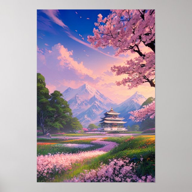 Póster Ciudadela floral (Frente)