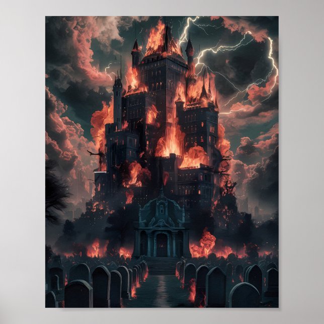 Póster Ciudadela infernal (Frente)