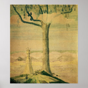 Póster Ciurlionis - Andante III 1908