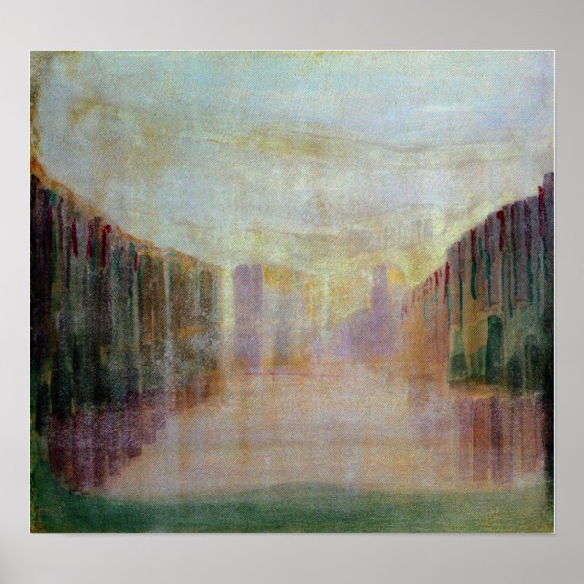 Póster Ciurlionis - Daybreak I 1906 (Frente)