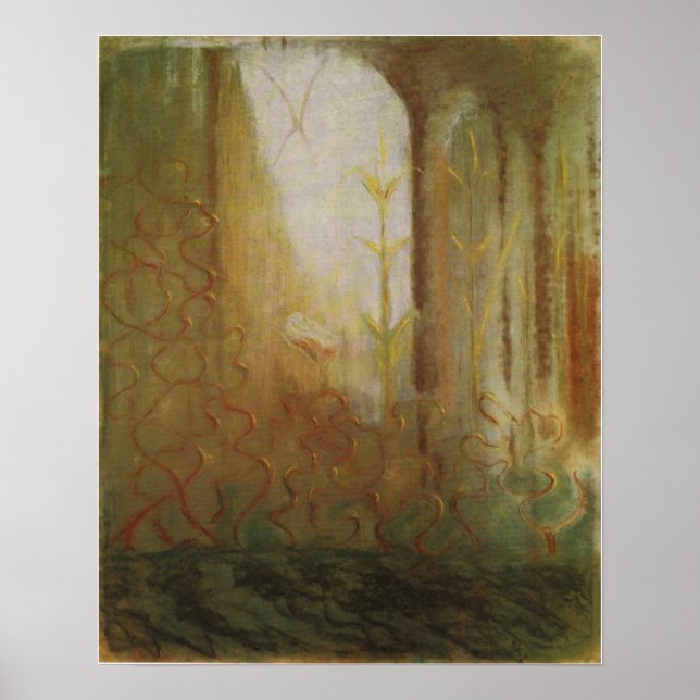 Póster Ciurlionis - El Mundo De Marte 1904 (Frente)