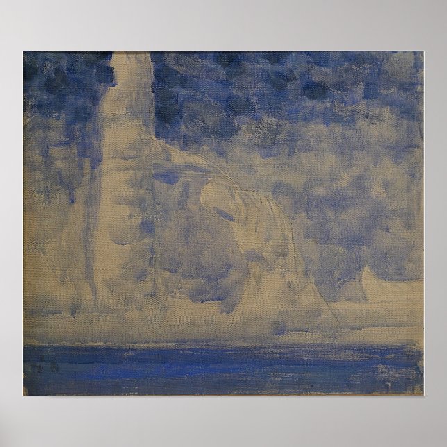 Póster Ciurlionis - El Viaje Del Príncipe III (Frente)