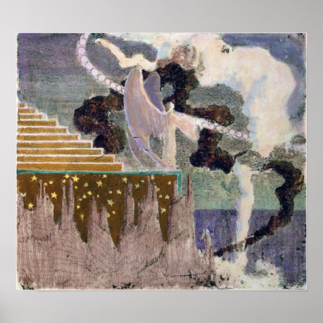 Póster Ciurlionis - La oferta II 1908 (Frente)