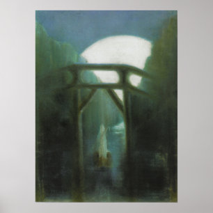 Póster Ciurlionis - Noche I 1904