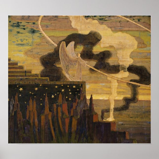 Póster Ciurlionis - Oferta de 1909 (Frente)