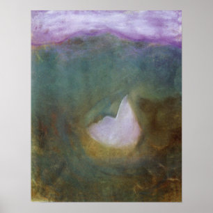 Póster Ciurlionis - Rostros 1904