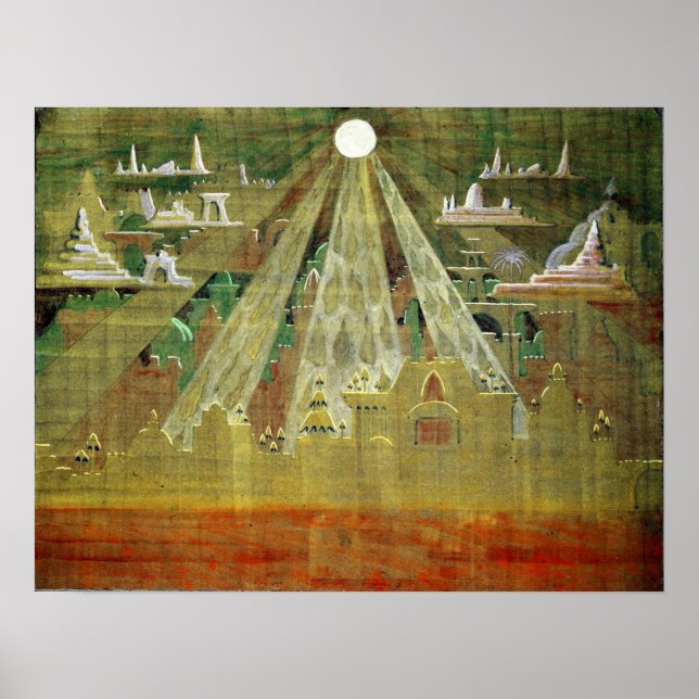 Póster Ciurlionis - Scherzo 1909 (Frente)