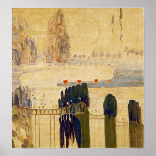 Póster Ciurlionis - Scherzo Sonata I Druskininkai 1907