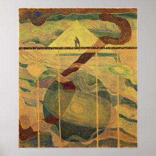 Póster Ciurlionis - Sonata No 6 Las Estrellas Andante