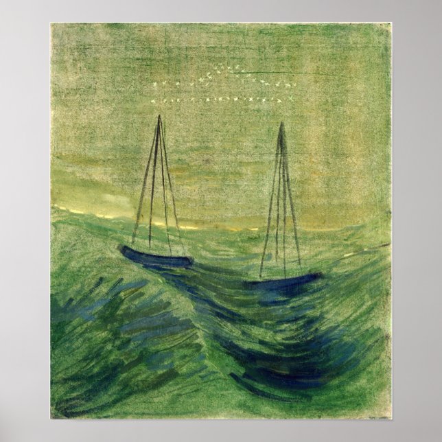 Póster Ciurlionis - Sun Pasa Libra 1906 (Frente)