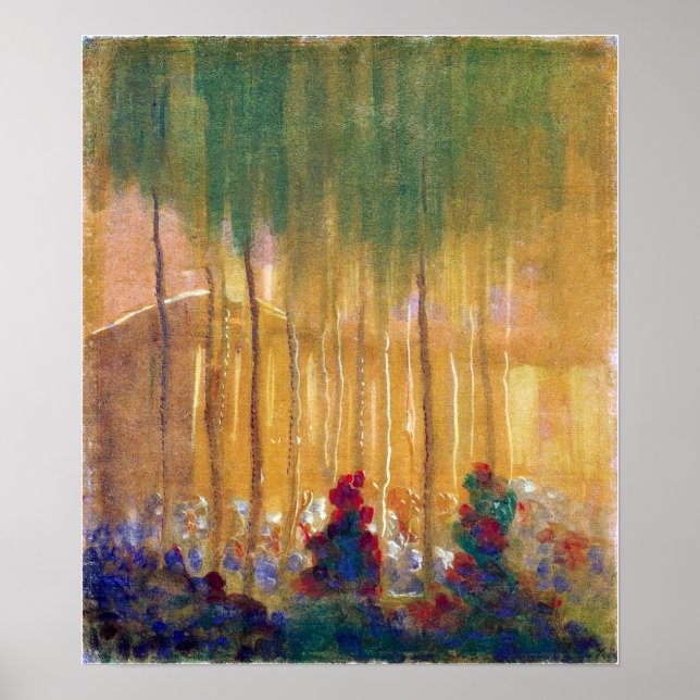 Póster Ciurlionis - Verano de 1907 (Frente)