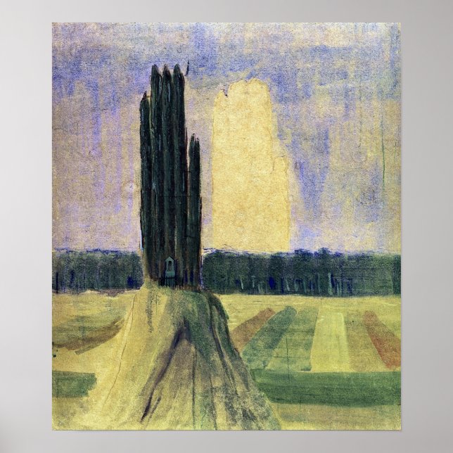 Póster Ciurlionis - Verano de 1907 (Frente)