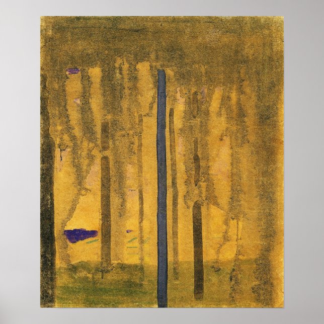 Póster Ciurlionis - Verano III 1907 (Frente)