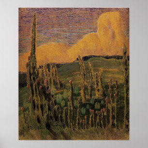 Póster Ciurlionis - Verano III 1907