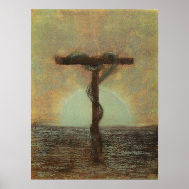 Póster Ciurlionis - Visión 1904 (Frente)