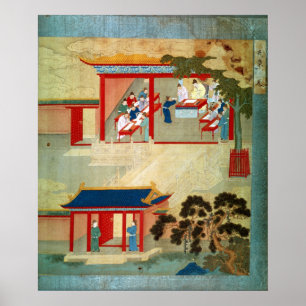 Póster Civil Service Exam Under Emperor Jen Tsung