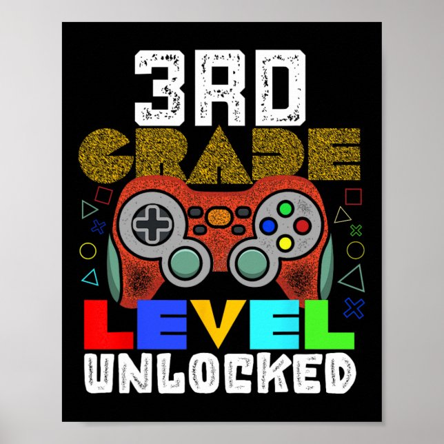 Póster Ck al Colegio Gamer de 3er Grado  (Frente)