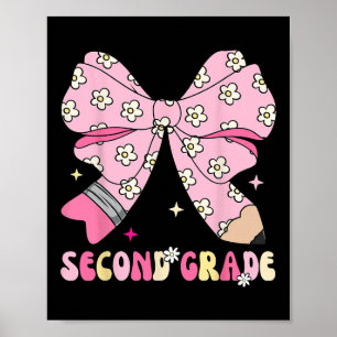 Póster Ck Al Colegio Segundo Grado Niño Maestro Coqueta