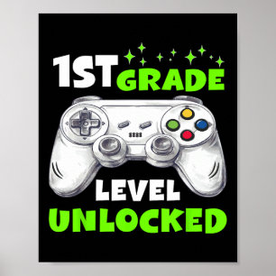 Póster Ck Regreso a Clases Nivel 1er Grado Desbloqueado C