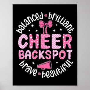 Póster Ckspot de porristas lanzado Ckspot de porristas br