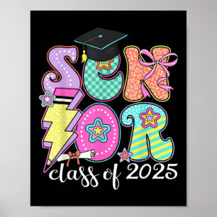 Póster Cl De 2025 Coquette Senior 2025 Graduación De Vuel
