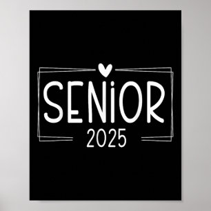 Póster Cl De 2025 Graduación Superior De 25 Secundarios