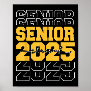 Póster Cl De 2025 Regalos Para Personas De Edad Más Gradu