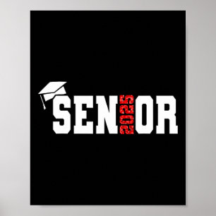 Póster Cl de 2025 Senior 2025 Regreso a la Escuela 2025 G