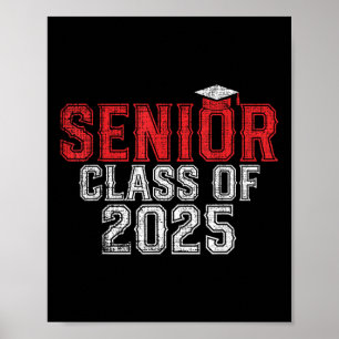 Póster Cl De 2025 Senior 2025 Volver A La Graduación Esco