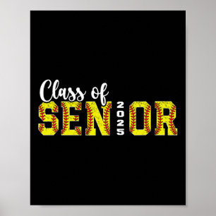 Póster Cl de 2025 Softll Senior 2025 Graduación Ck a la E