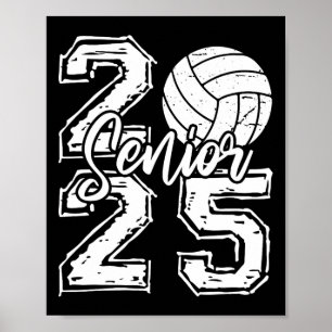 Póster Cl de 2025 Voleibol Senior 2025 Regreso a la Escue