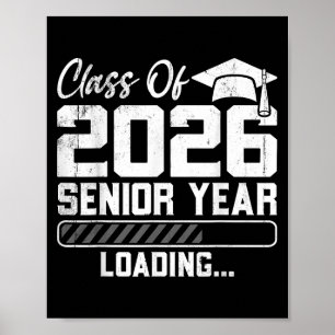 Póster Cl De 2026 Graduación De Cuenta Regresiva Para Año
