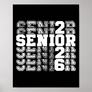 Póster Cl de 2026 Senior 2026 Regreso a la Escuela 2026 G