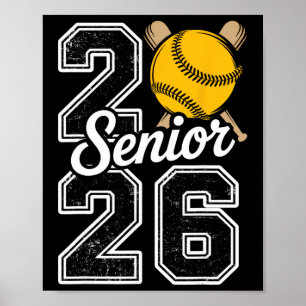 Póster Cl de 2026 Softll Senior 2026 Último Día de Escuel
