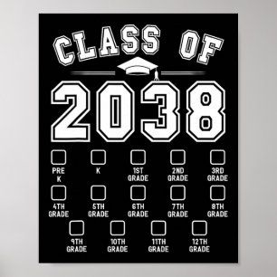 Póster Cl De 2038 Crecer Conmigo Prek A 12º Grado Checkl