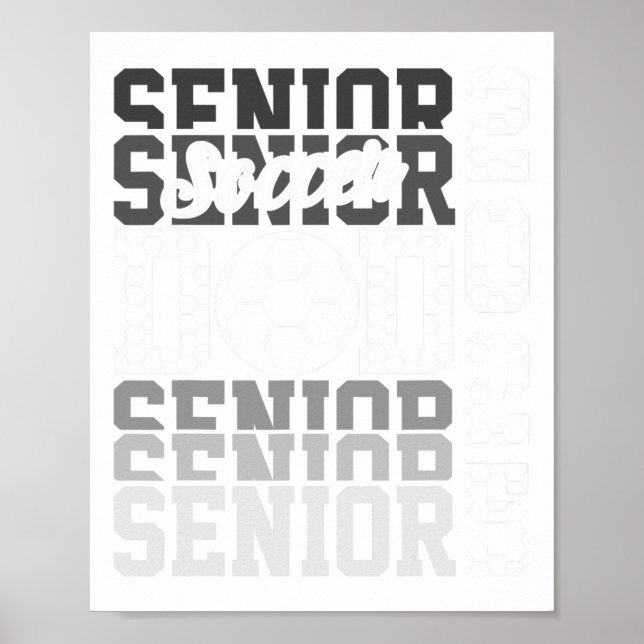 Póster Cl De Papa Senior De Fútbol De 2025 (Frente)