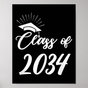 Póster Cl divertido de 20 Crecer contigo 2021 2022 Gradua