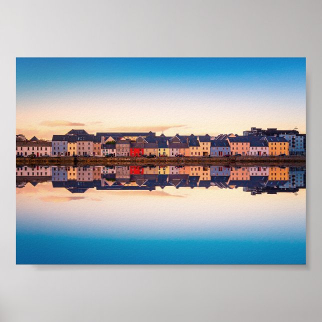 Póster Claddagh - Galway, Irlanda (Frente)