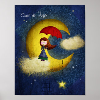 Póster Clair de Lune