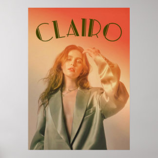 Póster Clairo green