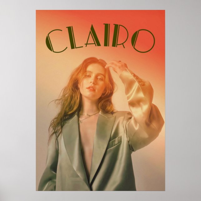 Póster Clairo green (Frente)